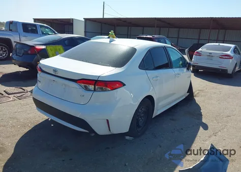 2021 Toyota Corolla Le из США, поврежденный, VIN 5YFEPMAE1MP249146